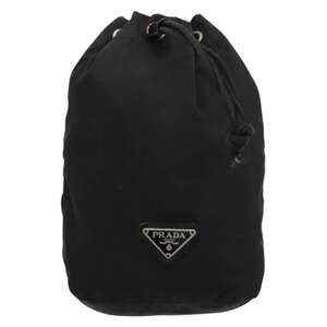 Prada Nylon Purse Pouch Black